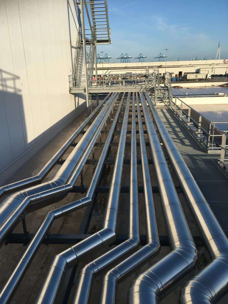 Refrigeration technology, insulation – Second Maasvlakte Rotterdam