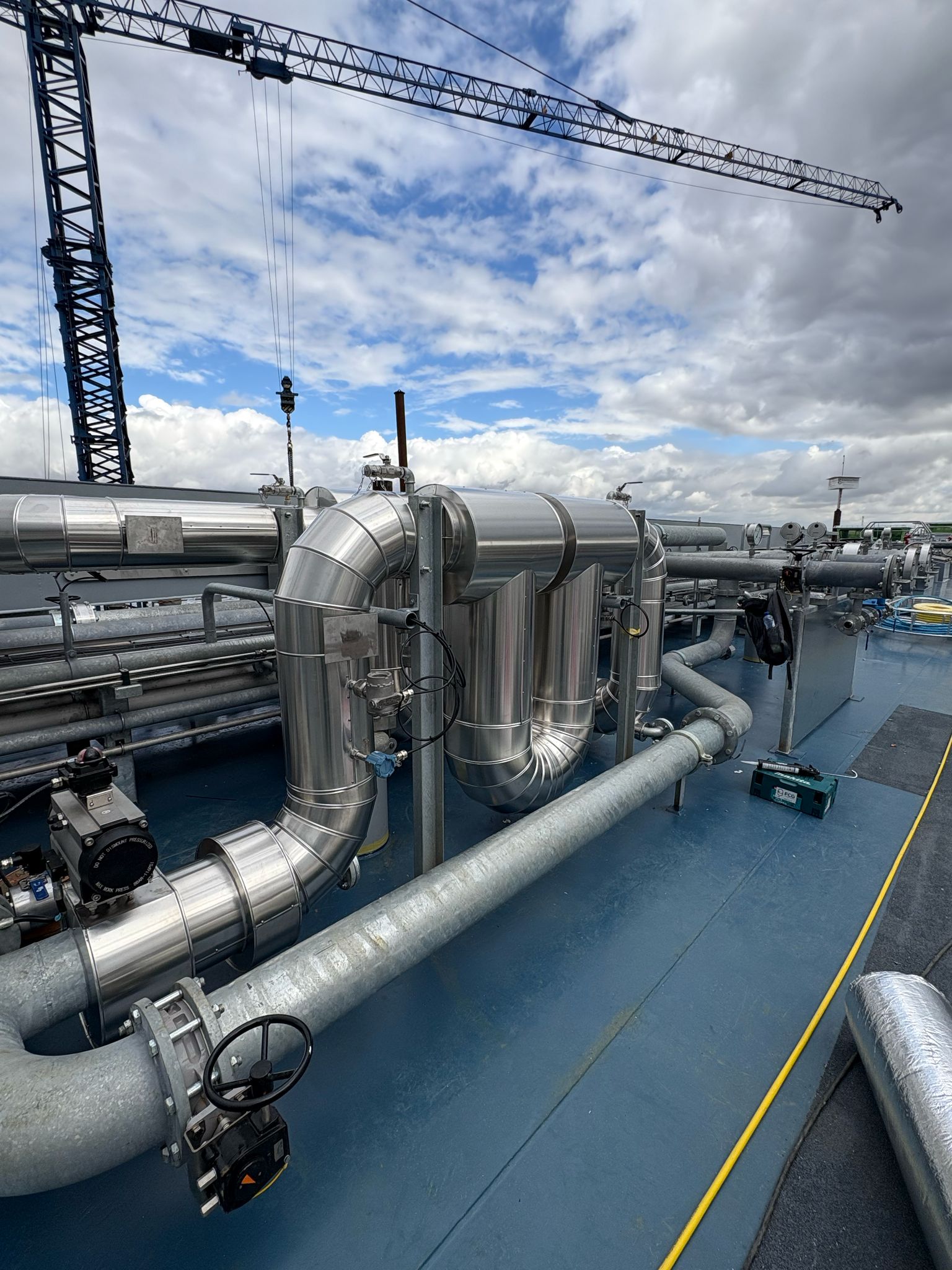Flowmeters isoleren in combinatie met heat tracing